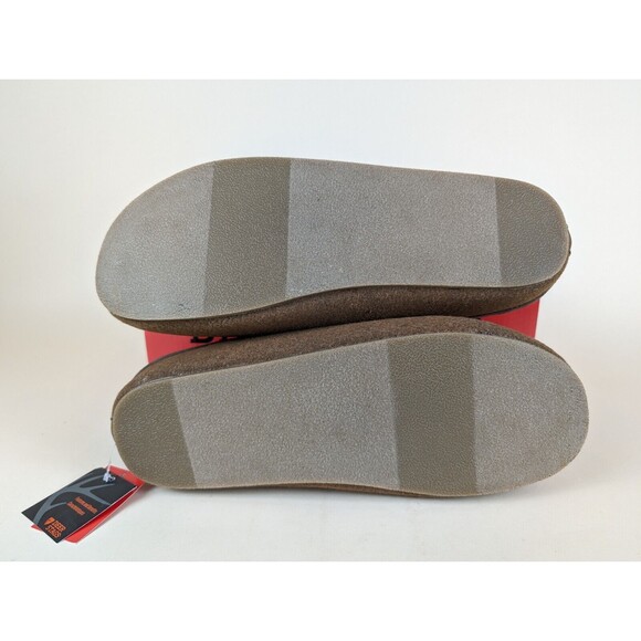 Deer Stags Slippers Mens 12 Slipperooz Unbound Mule Brown Felt Slip On Shoes NWB main image 4
